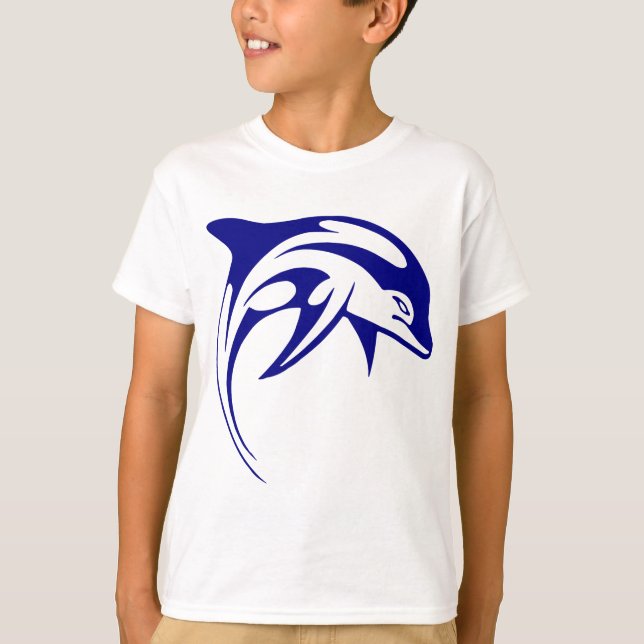 Blue Dolphin T-Shirt (Front)