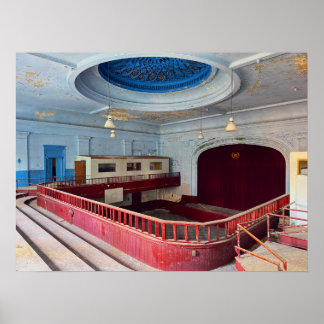 Blue Dome Poster