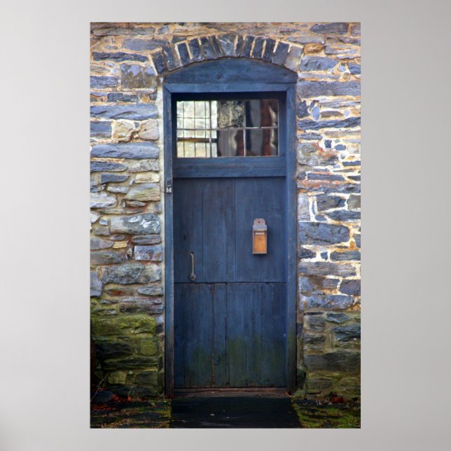 Blue Door Print (Front)