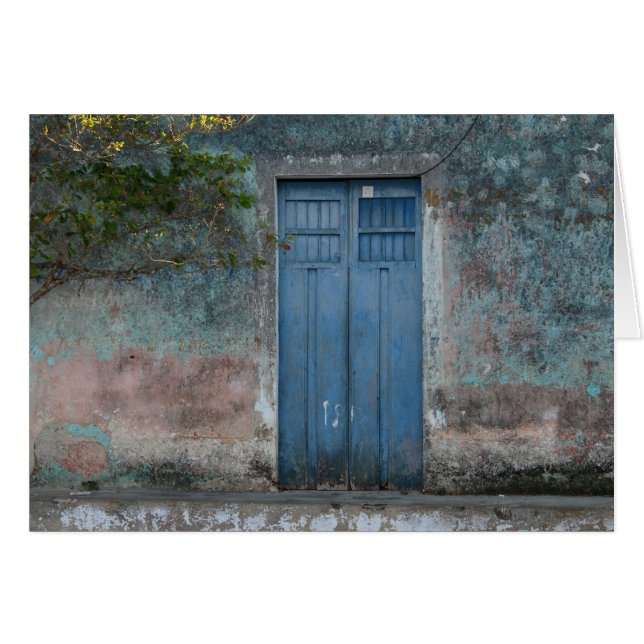 blue doors card (Front Horizontal)