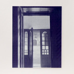 Blue doors jigsaw puzzle