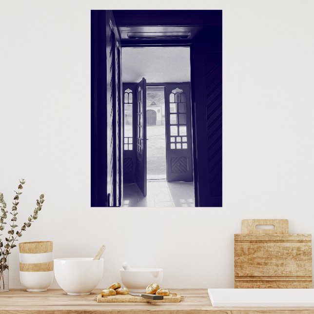 Blue doors poster (Kitchen)