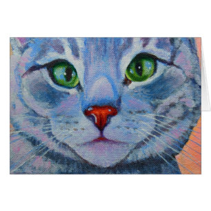 Blue Dora, Grey Tabby Cat