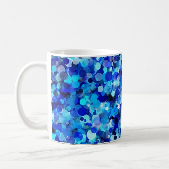 Blue Dot 11oz Mug (Left)