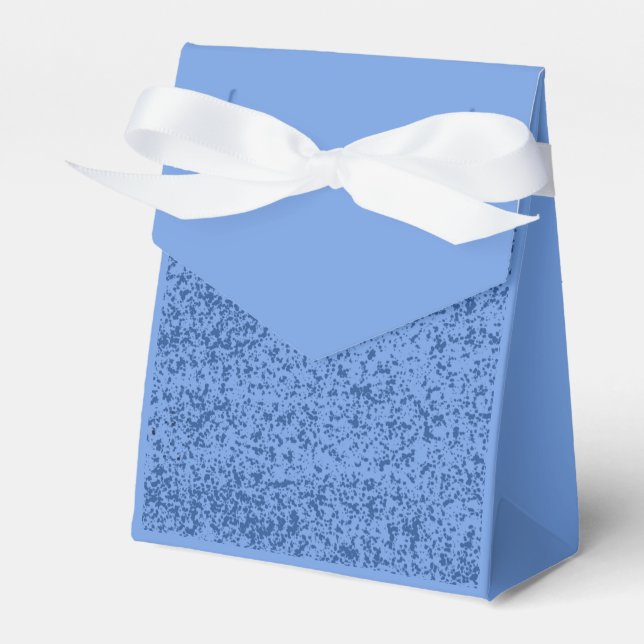 Blue Dot Chaos Favour Box (Front Side)