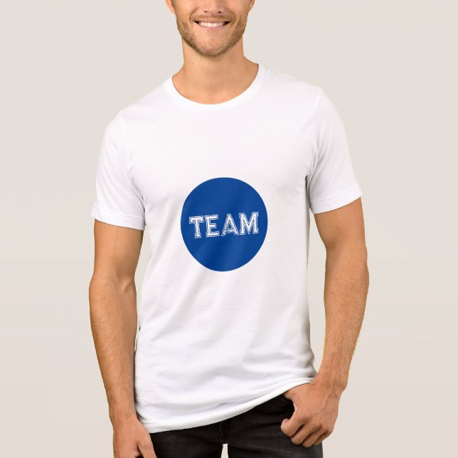 Blue Dot Election Bella+Canvas Tri-blend T-Shirt Tri-Blend Shirt (Front)