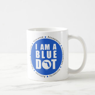 Blue Dot Florida Coffee Mug