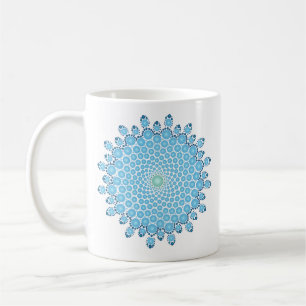 Blue Dot Mandala Coffee Mug