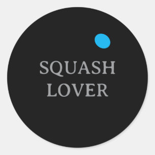 Blue dot squash ball custom sport stickers
