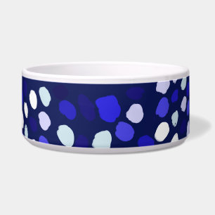 Blue Dots Multi Coloured Fun Geometric Design