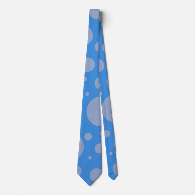 Blue Dots Tie (Front)