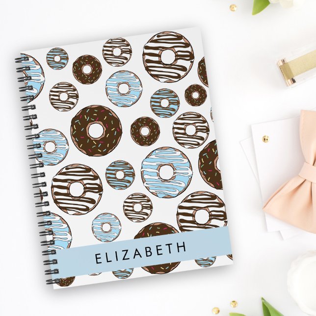 Blue Doughnuts, Brown Doughnuts, Sprinkles, Your N Notebook (Creator Uploaded)