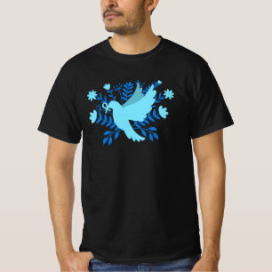 Blue Dove of Peace T-Shirt