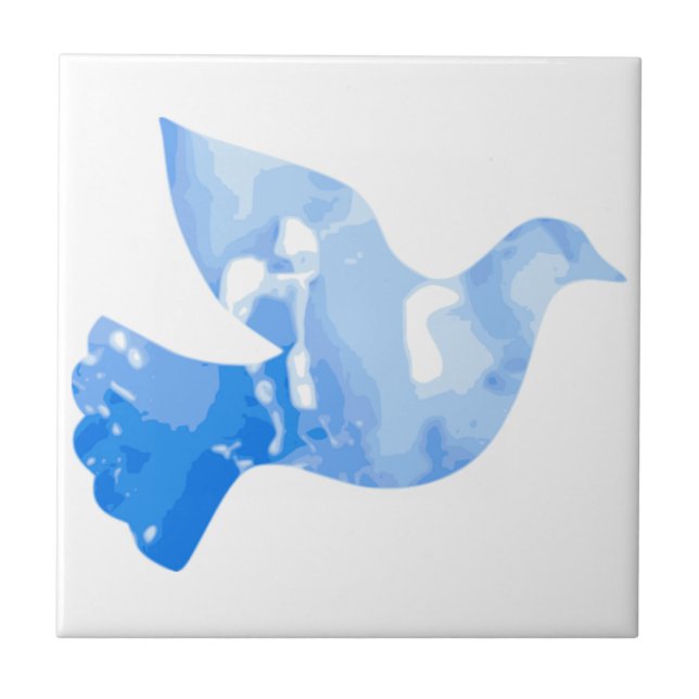 Blue Dove tile (Front)