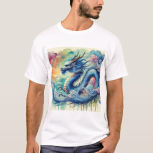 Blue Dragon 300724AREF141 - Watercolor T-Shirt