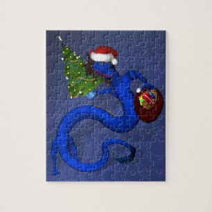 Blue Dragon 8x10 Jigsaw Puzzle