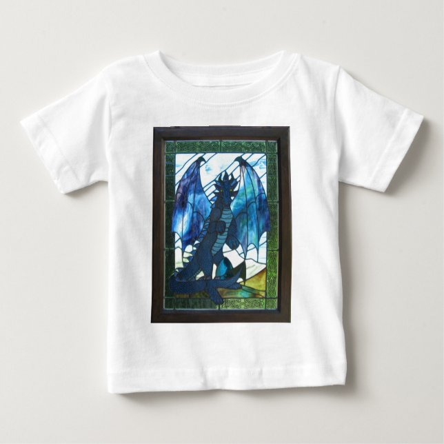 Blue Dragon Baby T-Shirt (Front)