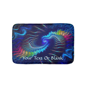 Blue Dragon Bath Mat