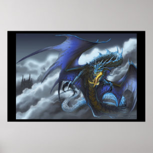 Blue Dragon - "Fly By Night" Poster
