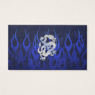 Blue Dragon in Chrome Carbon Fiber Styles