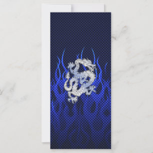 Blue Dragon in Chrome Carbon Fibre Styles