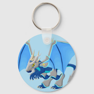 Blue Dragon Key Ring