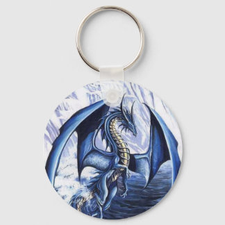 Blue Dragon Keychain