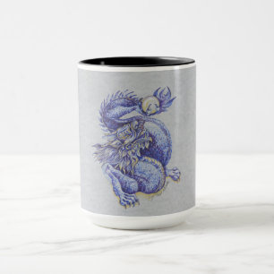 Blue Dragon Mug