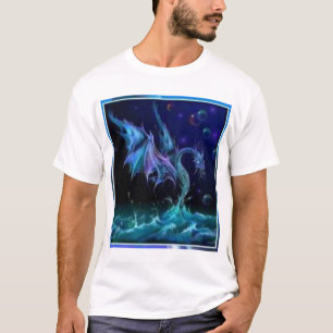 BLUE DRAGON ON WATER T-Shirt