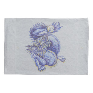 Blue Dragon Pillowcase