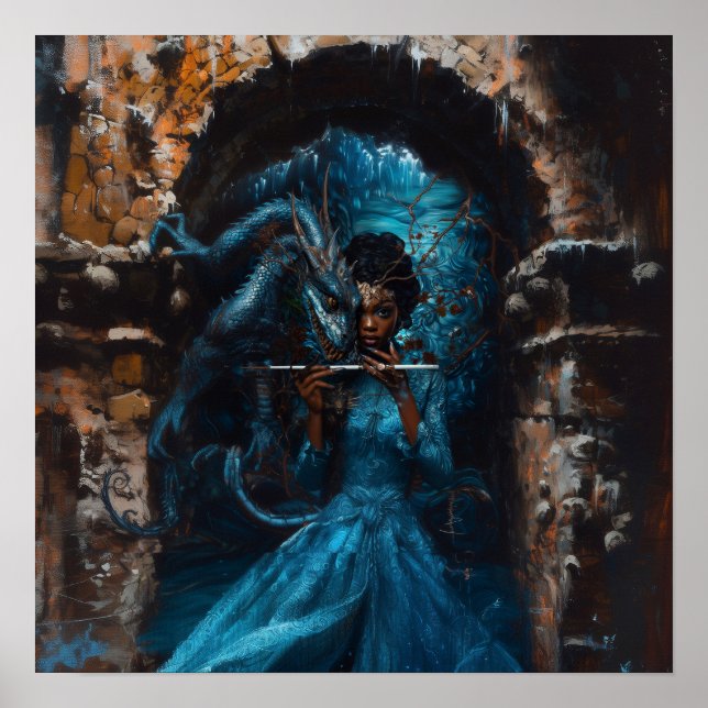 Blue Dragon Poster (Front)