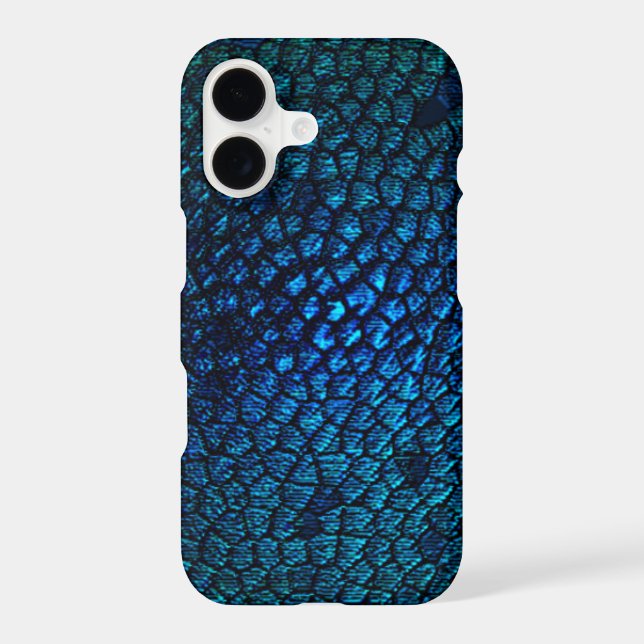 Blue Dragon Scale Design (Back)