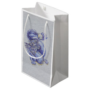 Blue Dragon Small Gift Bag