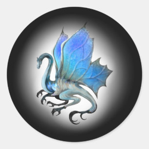 Blue Dragon Stickers