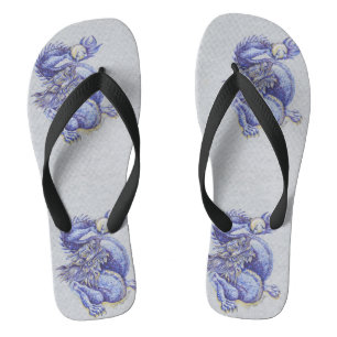 Blue Dragon Thongs