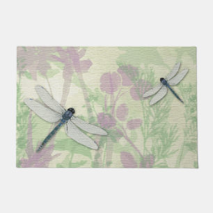 Blue Dragonflies Doormat