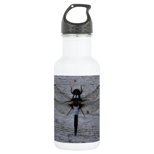 Blue Dragonfly 532 Ml Water Bottle (Front)