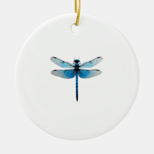 Blue Dragonfly - Insect Wildlife Animal Lover Ento Ceramic Ornament