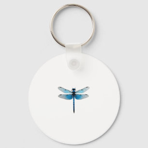 Blue Dragonfly - Insect Wildlife Animal Lover Ento Key Ring