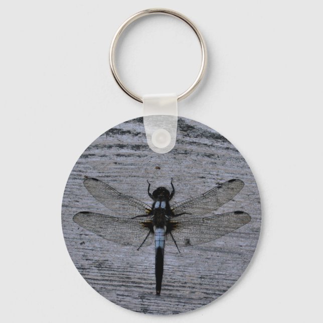Blue Dragonfly Key Ring (Front)