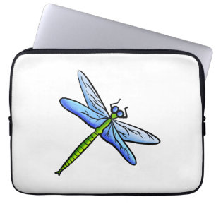 Blue Dragonfly Laptop Sleeve