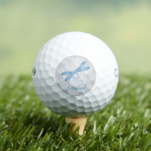 Blue Dragonfly Personalised Golf Balls