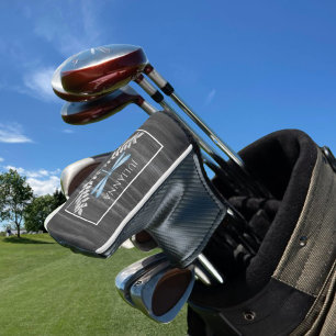 Blue Dragonfly Rustic Golf Head Cover