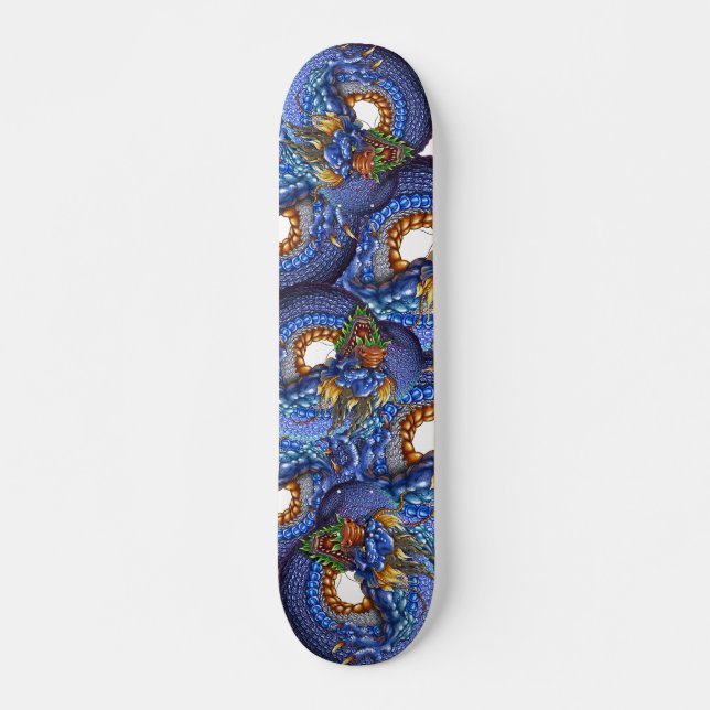 Blue Dragons Skateboard (Front)