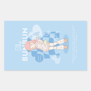 Blue Dream Pink Rectangular Sticker