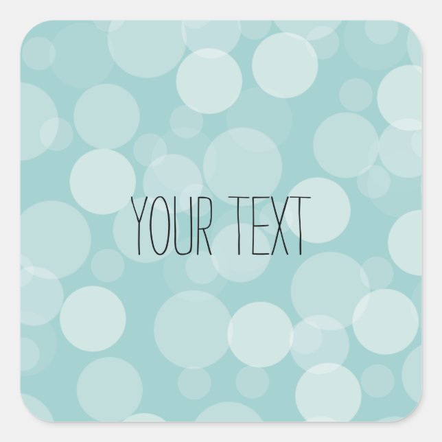 Blue Dream Square Sticker (Front)