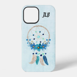 Blue Dreamcatcher Stylish Boho Design iPhone 12 Case