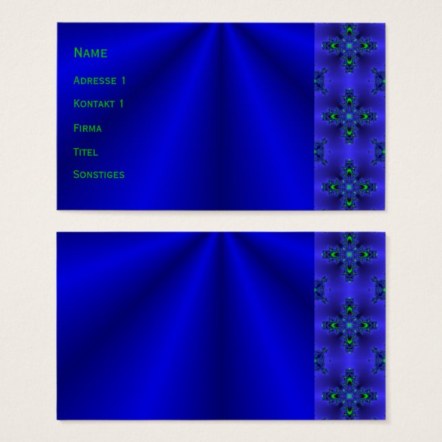 Blue Dreams (Front & Back)