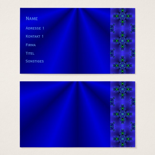 Blue Dreams (Front & Back)