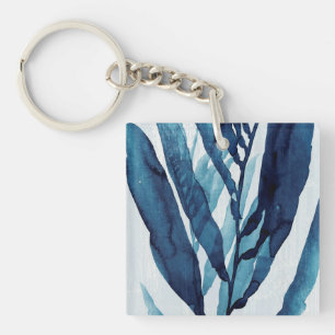 Blue Drift I Key Ring